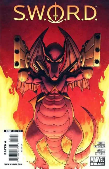 S.W.O.R.D., Vol. 1 #3 comic book cover, 2010