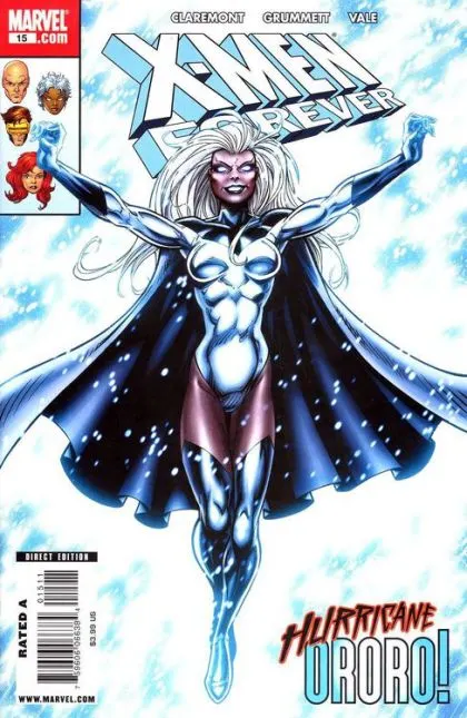 X-Men Forever, Vol. 2 #15 comic book cover, 2010