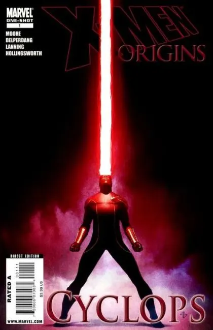 X-Men Origins: Cyclops #1 comic book cover, 2010