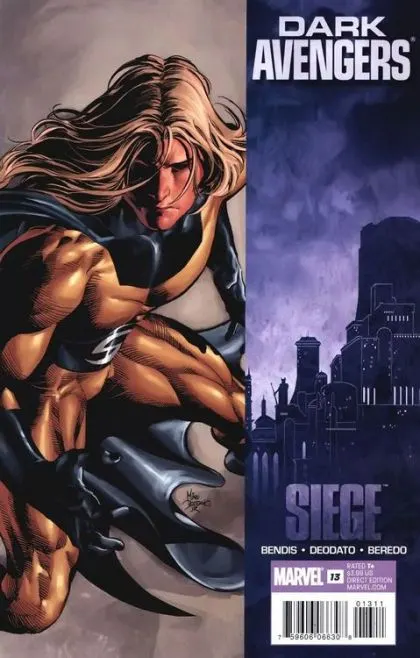 Dark Avengers #13 Mike Deodato Jr. Regular comic book cover, 2010