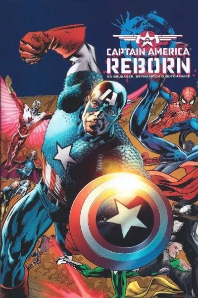 Captain America: Reborn #6 Bryan Hitch Regular Wraparound Cover comic book cover, 2010