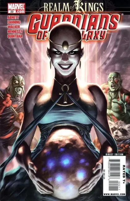 Guardians of the Galaxy, Vol. 2 #22 comic book cover, 2010