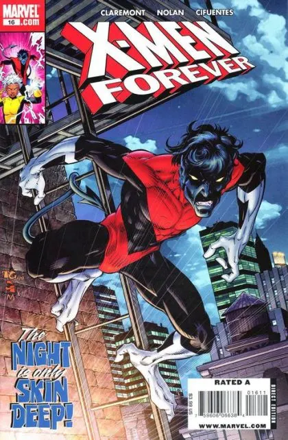 X-Men Forever, Vol. 2 #16 comic book cover, 2010