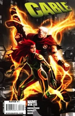 Cable, Vol. 2 #23 Direct Edition comic book cover, 2010