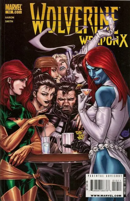 Wolverine: Weapon X #10 comic book cover, 2010