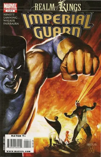 Realm of Kings: Imperial Guard #4 comic book cover, 2010