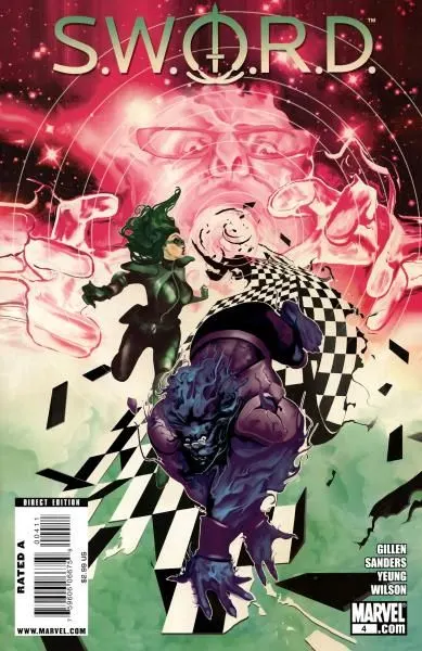 S.W.O.R.D., Vol. 1 #4 comic book cover, 2010