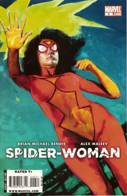 Spider-Woman, Vol. 4 #6 comic book cover, 2010