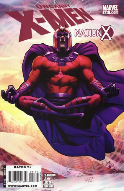 Uncanny X-Men, Vol. 1 #521 Greg Land Regular comic book cover, 2010