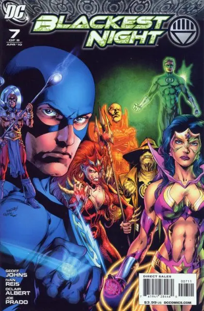 Blackest Night #7 Ivan Reis Regular comic book cover, 2010