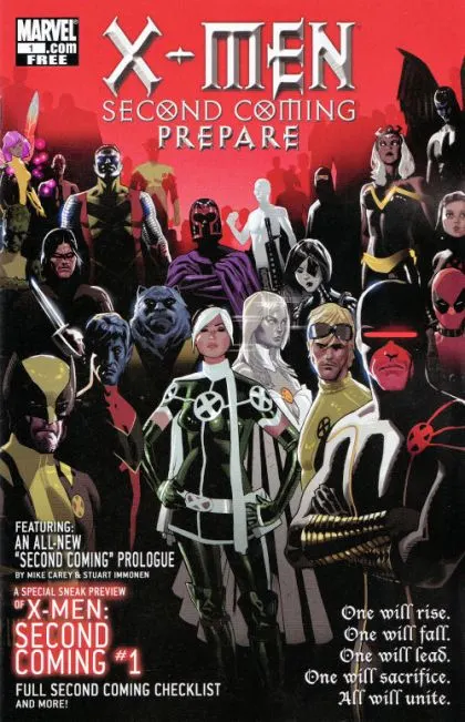 Second Coming: Prepare #1 comic book cover, 2010