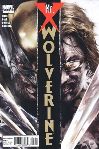 Wolverine: Mr. X #1 comic book cover, 2010
