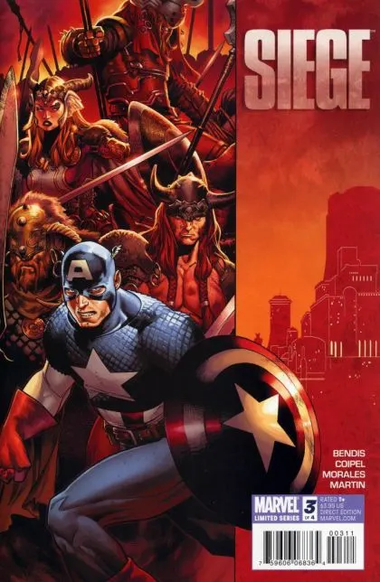 Siege, Vol. 1 #3 Olivier Coipel Regular Cover comic book cover, 2010