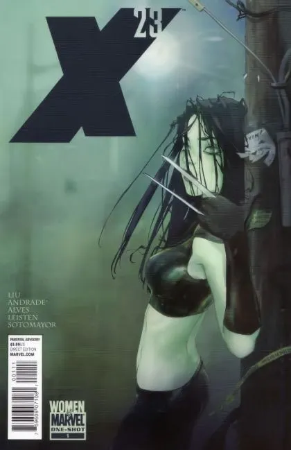 X-23, Vol. 2 #1 Alina Urusov Regular comic book cover, 2010