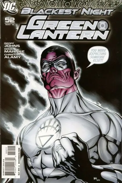 Green Lantern, Vol. 4 #52 Doug Mahnke Regular comic book cover, 2010