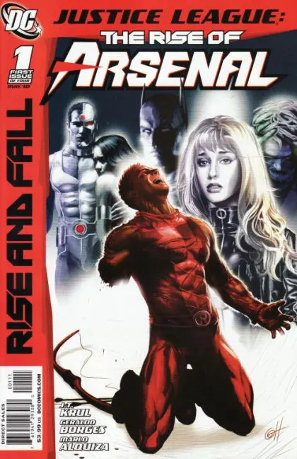 Justice League: The Rise of Arsenal #1 Greg Horn Regular Cover comic book cover, 2010