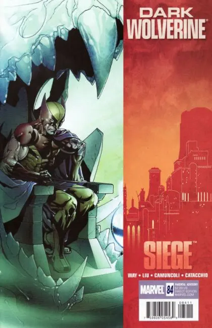 Wolverine, Vol. 3 #84 comic book cover, 2010