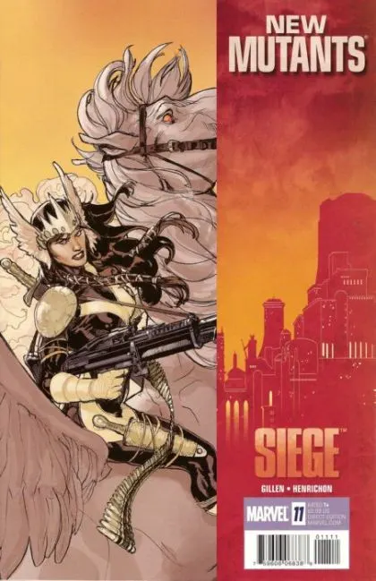New Mutants, Vol. 3 #11 comic book cover, 2010