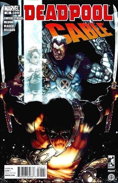 Cable, Vol. 2 #25 Simone Bianchi Regular Cover comic book cover, 2010
