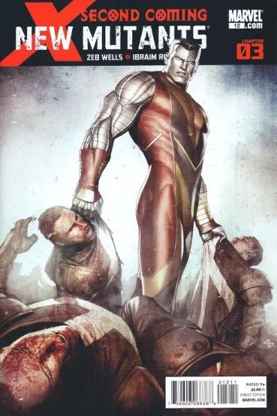 New Mutants, Vol. 3 #12 Adi Granov Regular Cover comic book cover, 2010