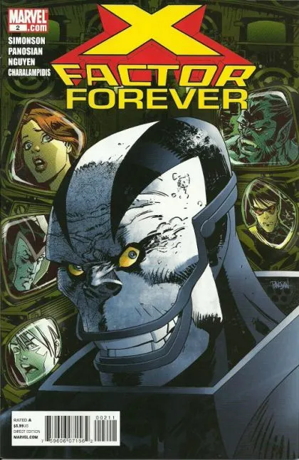 X-Factor Forever #2 Dan Panosian Regular comic book cover, 2010