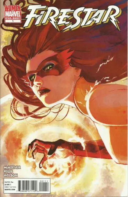 Firestar, Vol. 2 #1 comic book cover, 2010