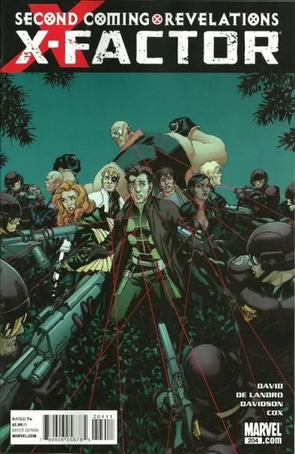 X-Factor, Vol. 3 #204 David Yardin Regular comic book cover, 2010