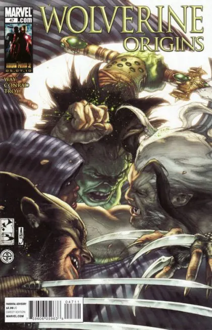 Wolverine: Origins #47 Simone Bianchi Regular comic book cover, 2010
