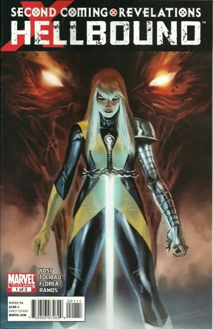 X-Men: Second Coming: Revelations: Hellbound #1 Marko Djurdjevic Regular Cover comic book cover, 2010