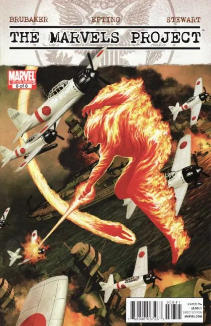 The Marvels Project #8 Steve Epting Regular Cover comic book cover, 2010