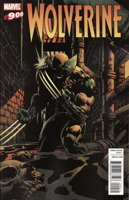 Wolverine, Vol. 3 #900 Direct Edition comic book cover, 2010
