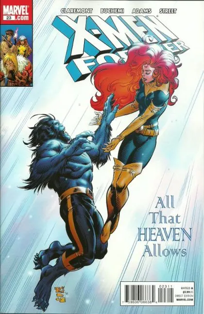 X-Men Forever, Vol. 2 #23 Direct Edition comic book cover, 2010