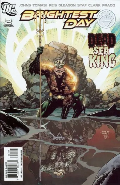 Brightest Day #2 David Finch Regular comic book cover, 2010