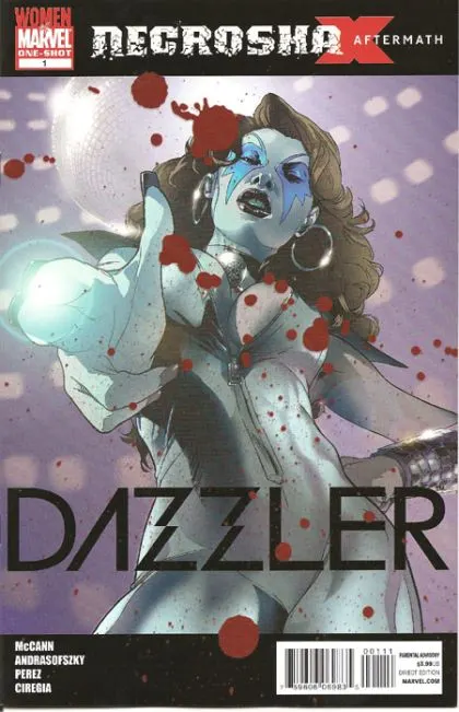 Dazzler, Vol. 2 #1 Kalman Andrasofszky Regular comic book cover, 2010