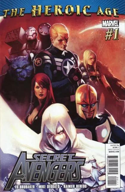 Secret Avengers, Vol. 1 #1 Marko Djurdjević Regular comic book cover, 2010