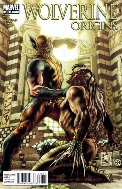 Wolverine: Origins #48 Simone Bianchi Regular Cover comic book cover, 2010