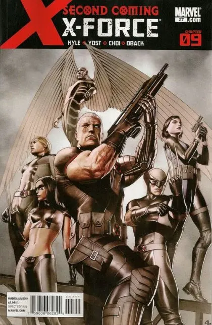 X-Force, Vol. 3 #27 Adi Granov Regular comic book cover, 2010