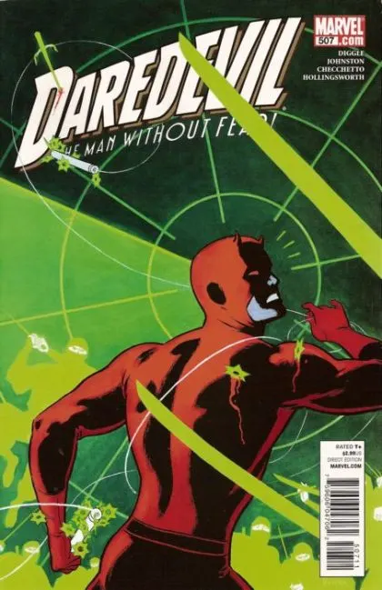 Daredevil, Vol. 2 #507 Direct Edition comic book cover, 2010