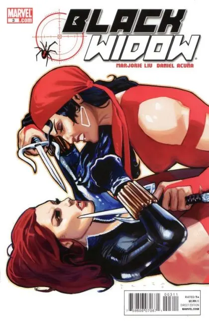 Black Widow, Vol. 5 #3 Daniel Acuña Regular comic book cover, 2010