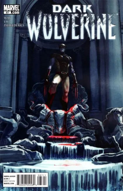 Wolverine, Vol. 3 #87 Direct Edition comic book cover, 2010
