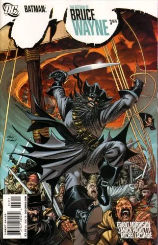 Batman: The Return of Bruce Wayne #3 Andy Kubert Regular Cover comic book cover, 2010