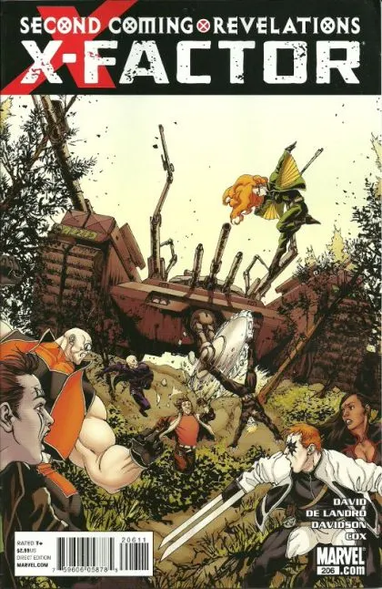 X-Factor, Vol. 3 #206 comic book cover, 2010