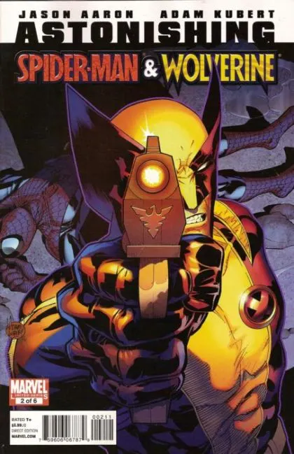Astonishing Spider-Man & Wolverine #2 comic book cover, 2010