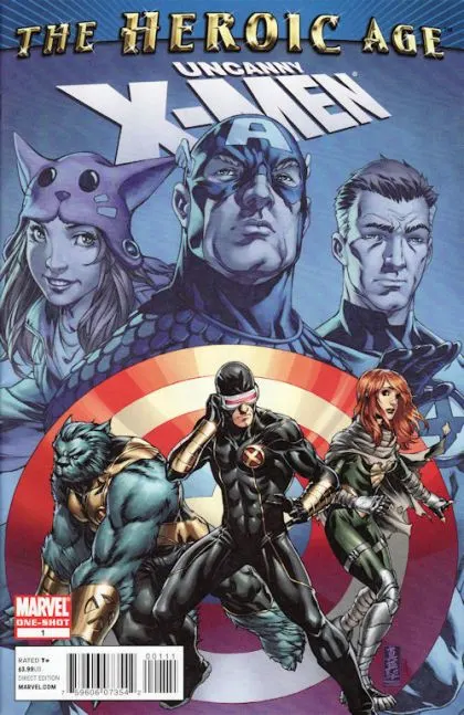 Uncanny X-Men: The Heroic Age #1 comic book cover, 2010