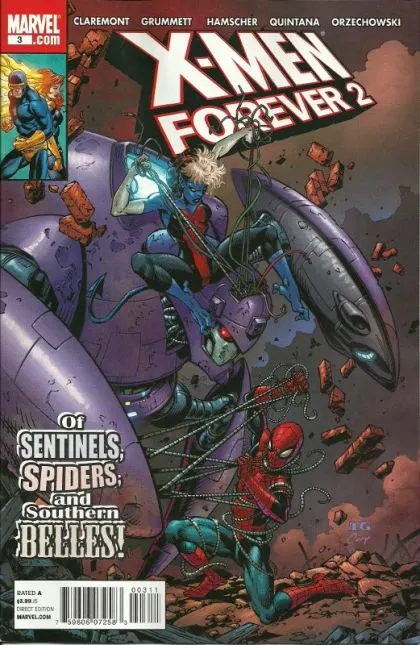 X-Men Forever 2 #3 comic book cover, 2010