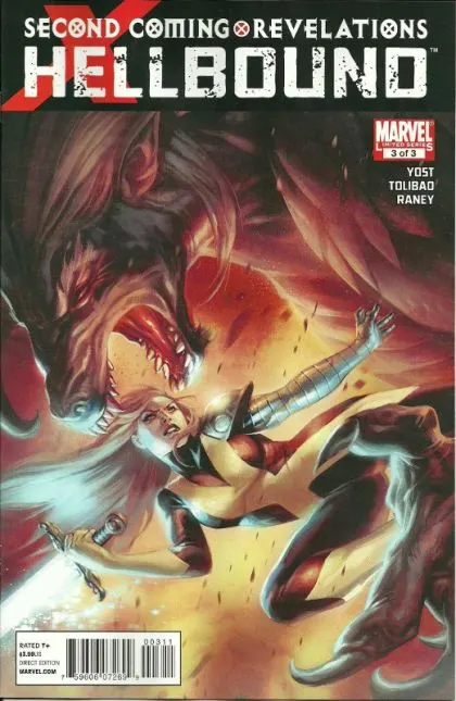X-Men: Second Coming: Revelations: Hellbound #3 comic book cover, 2010
