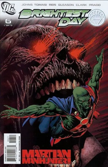 Brightest Day #6 David Finch Regular comic book cover, 2010