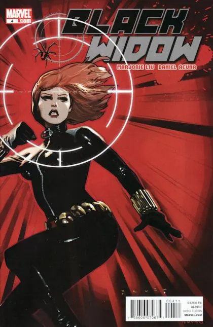 Black Widow, Vol. 5 #4 comic book cover, 2010