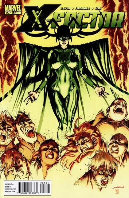 X-Factor, Vol. 3 #207 comic book cover, 2010