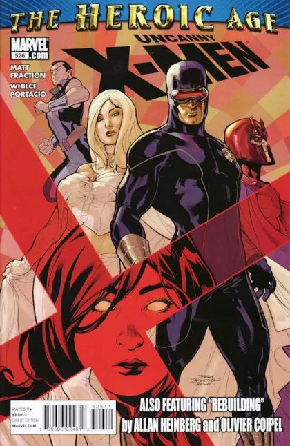 Uncanny X-Men, Vol. 1 #526 Direct Edition comic book cover, 2010